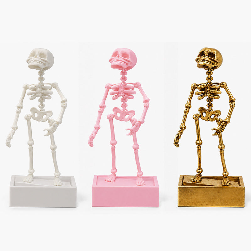 💀 Dynamisk skjelett-akvariedekorasjon til Halloween: Luftdrevet akvariedekorasjon!🐠