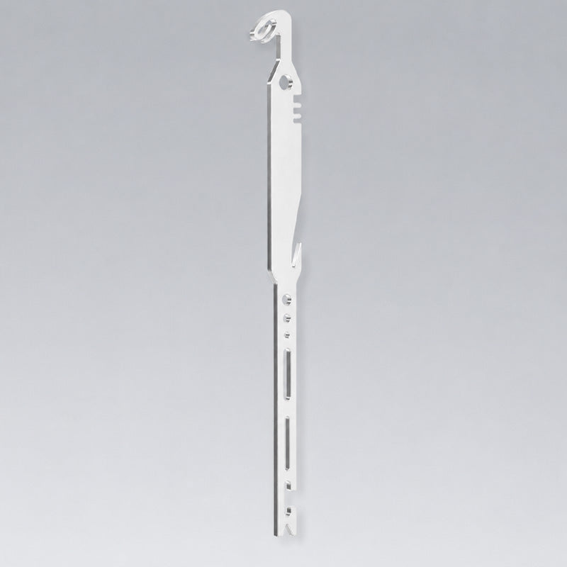 🎣 6-i-1 verktøy for å knyte fiskeknuter og fjerne kroker: Multiverktøy i rustfritt stål! 🐟