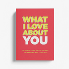 «What I Love About You» personlig dagbok – en hjertelig gave til mamma, pappa og venner 📖✨