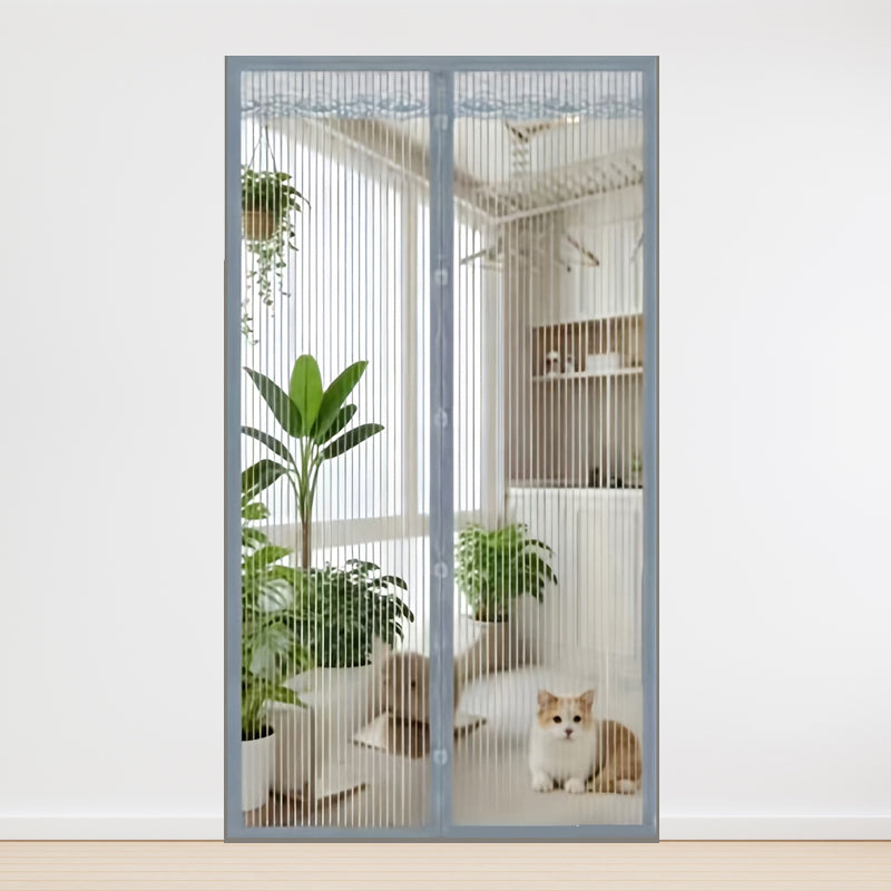 🦟 Hold skadedyr ute – monteres på 2 minutter! Dørgardinen av magnetisk netting! 🚪✨