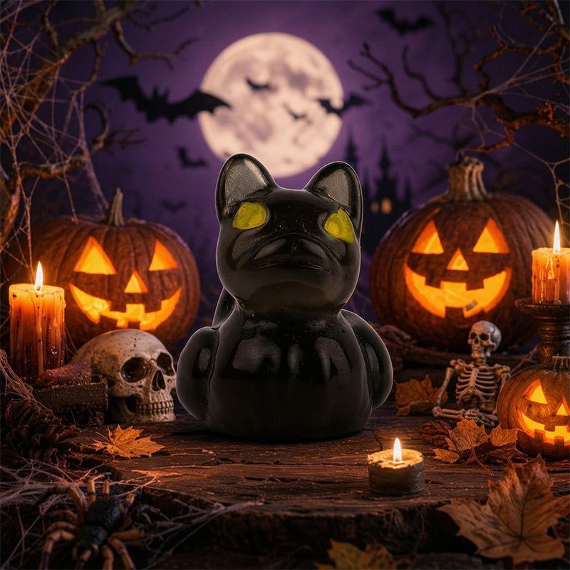🎃🐤 Mini-ender i harpiks til Halloween – 12 skumle motiver