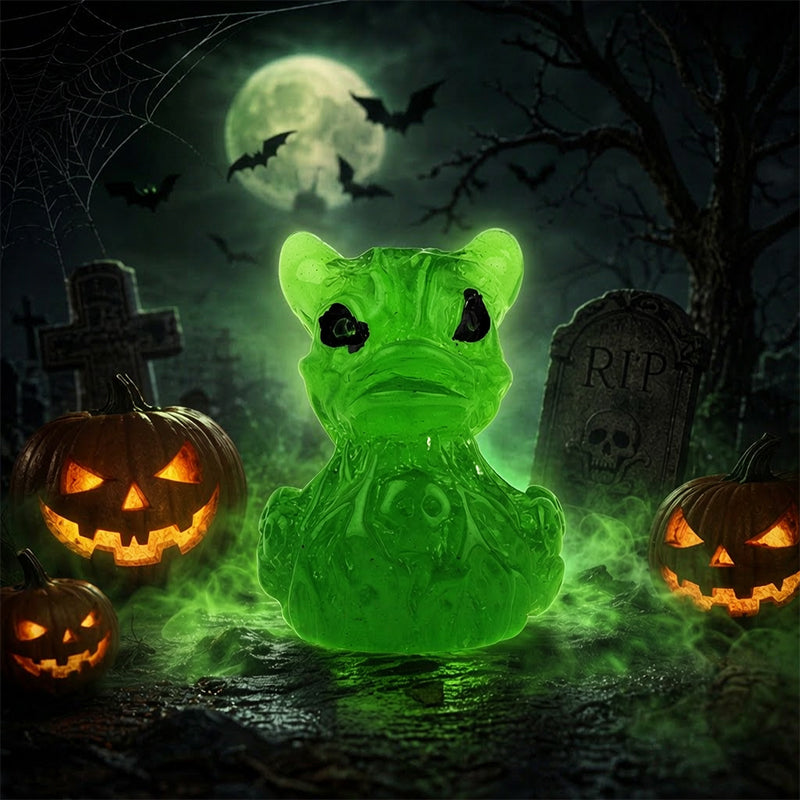 🎃🐤 Mini-ender i harpiks til Halloween – 12 skumle motiver