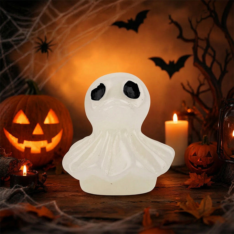 🎃🐤 Mini-ender i harpiks til Halloween – 12 skumle motiver