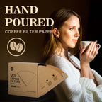 ☕️Din kaffekompanjong✨Håndstøpt kaffefilterpap