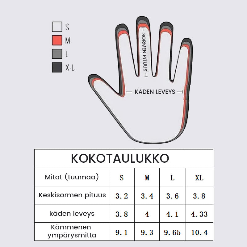 🔥Hot Sale 50 % rabatt🎉Unisex vanntette vinterhansker med berøringsskjer