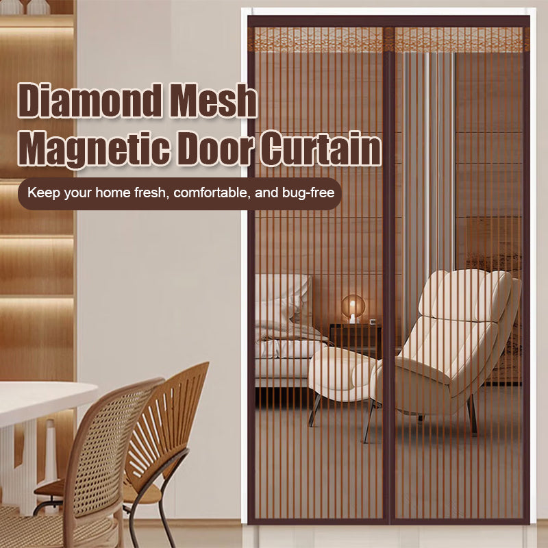 🦟 Hold skadedyr ute – monteres på 2 minutter! Dørgardinen av magnetisk netting! 🚪 Bare gå rett inn – den lukker seg automatisk! ✨