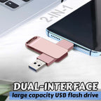 ✨USB-minnepinne med dobbelt grensesnitt og stor kapasitet✨