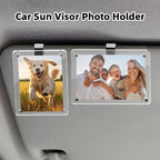 🎁Kjøp mer, spar mer📸🚗Solskjerm til bil med fotoholde