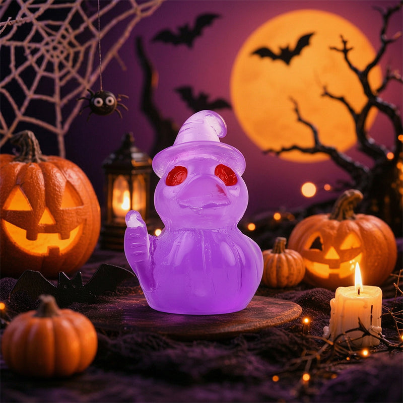 🎃🐤 Mini-ender i harpiks til Halloween – 12 skumle motiver