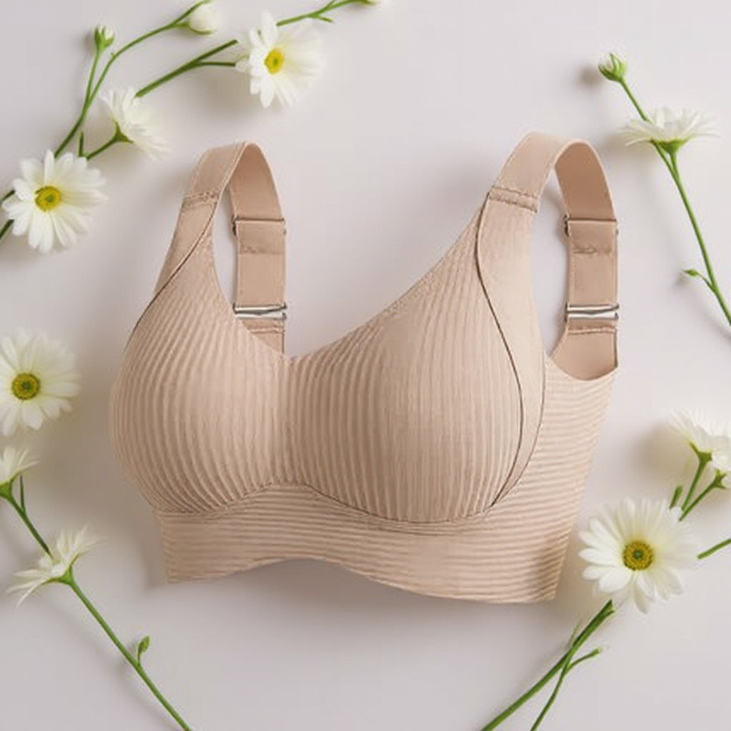 🎁✨Siste dag: Kjøp 1, få 3 pakker🔥Superstøttende BH | Push-up-BH uten bøyle👍Ikke mer hengende bryste