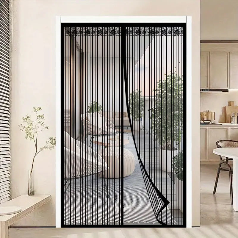 🦟 Hold skadedyr ute – monteres på 2 minutter! Dørgardinen av magnetisk netting! 🚪✨