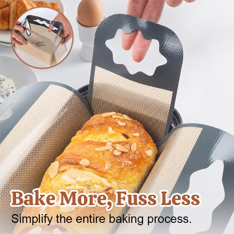 🥖♻️ Gjenbrukbar bakematte — non-stick silikonmatte, varmebestandig og enkel å rengjøre🍞