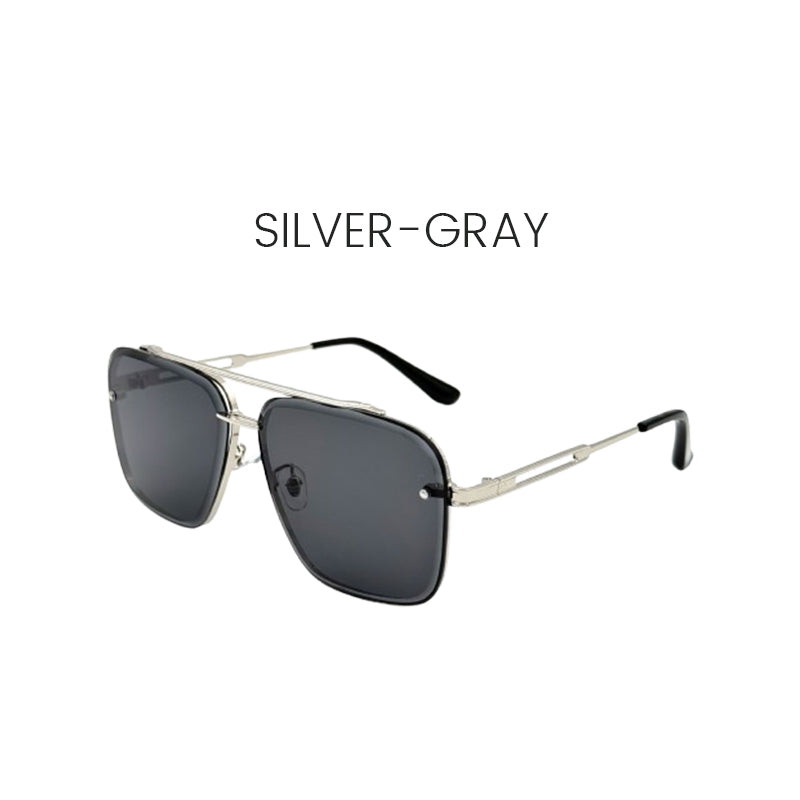 🔥HOT SALE - Retro solbriller med fargegradient og UV400-beskyttels