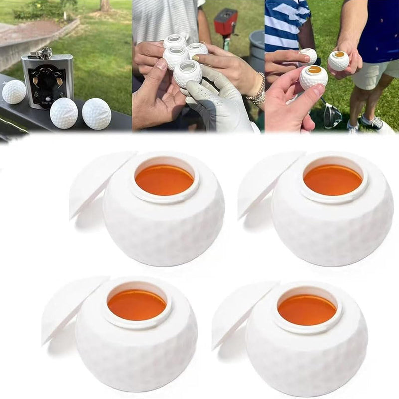 ⛳Kreativt shotglass formet som en golfball🍷Få drikken din trygt inn på stadion