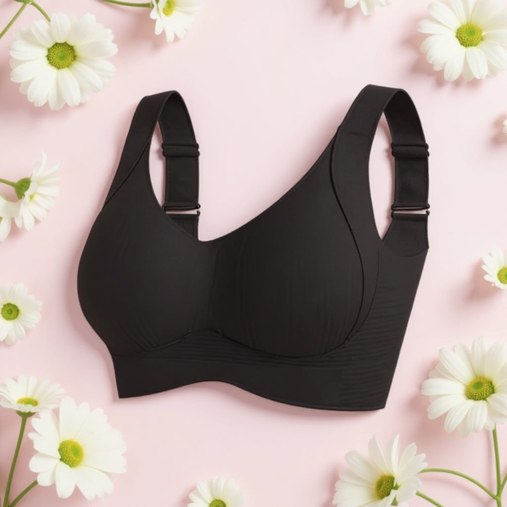 🎁✨Siste dag: Kjøp 1, få 3 pakker🔥Superstøttende BH | Push-up-BH uten bøyle👍Ikke mer hengende bryste