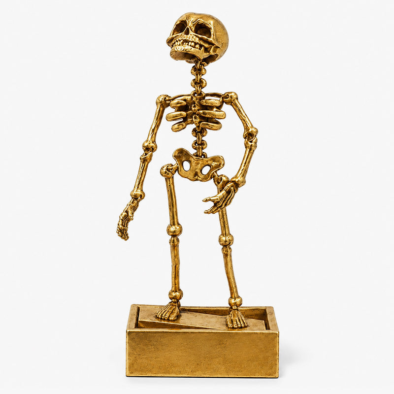 💀 Dynamisk skjelett-akvariedekorasjon til Halloween: Luftdrevet akvariedekorasjon!🐠