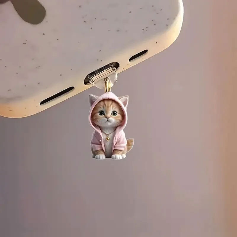 🐱Støvplugg for katt mobiltelefon🐾
