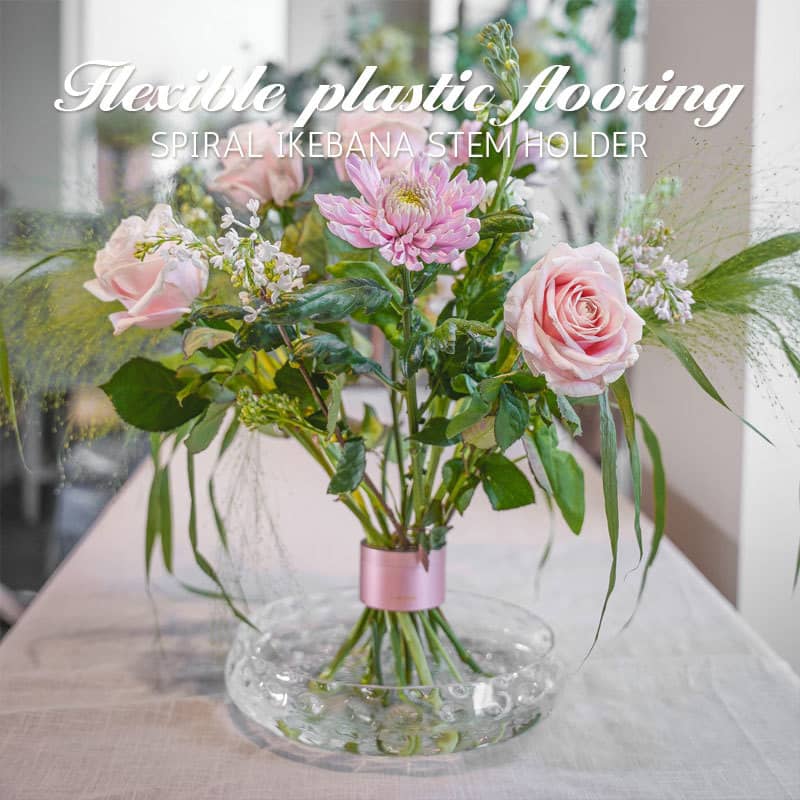 🎄Valentinsdagstilbud - 49 % RABATT🎄Spiral Ikebana-stilkholder