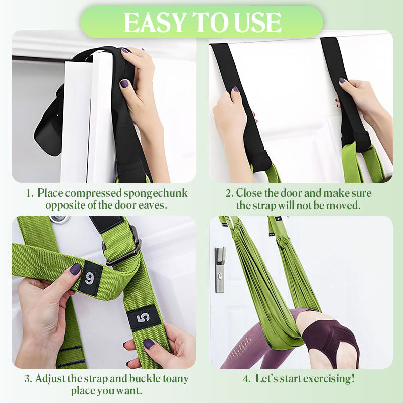 ✨ Dør Yoga Stretch Strap – Begynn din nye strekkopplevelse uten anstrengelse🧘♀️