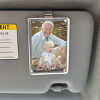 🎁Kjøp mer, spar mer📸🚗Solskjerm til bil med fotoholde