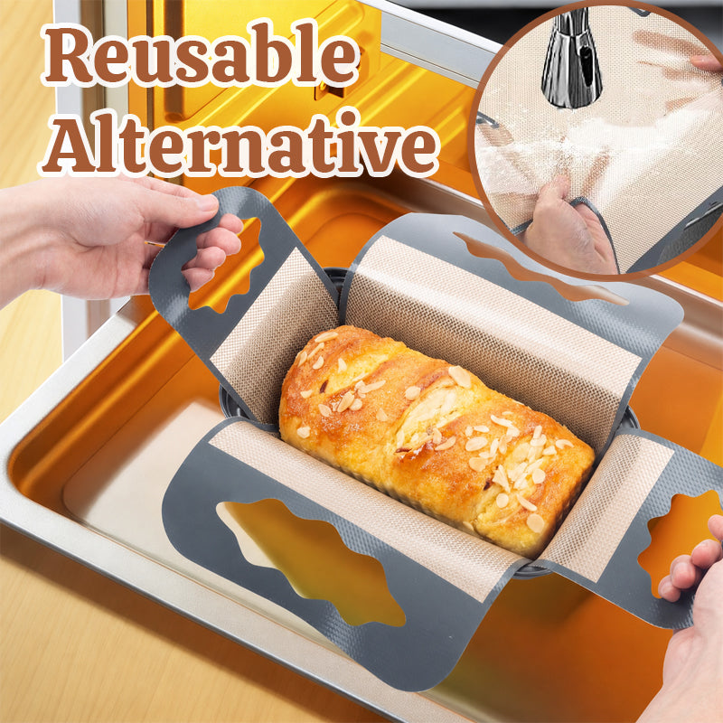 🥖♻️ Gjenbrukbar bakematte — non-stick silikonmatte, varmebestandig og enkel å rengjøre🍞