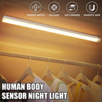 🔥Tidsbegrenset tilbud - oppladbart LED-lys, ingen hulling nødvendig, smart sensor, magnetis