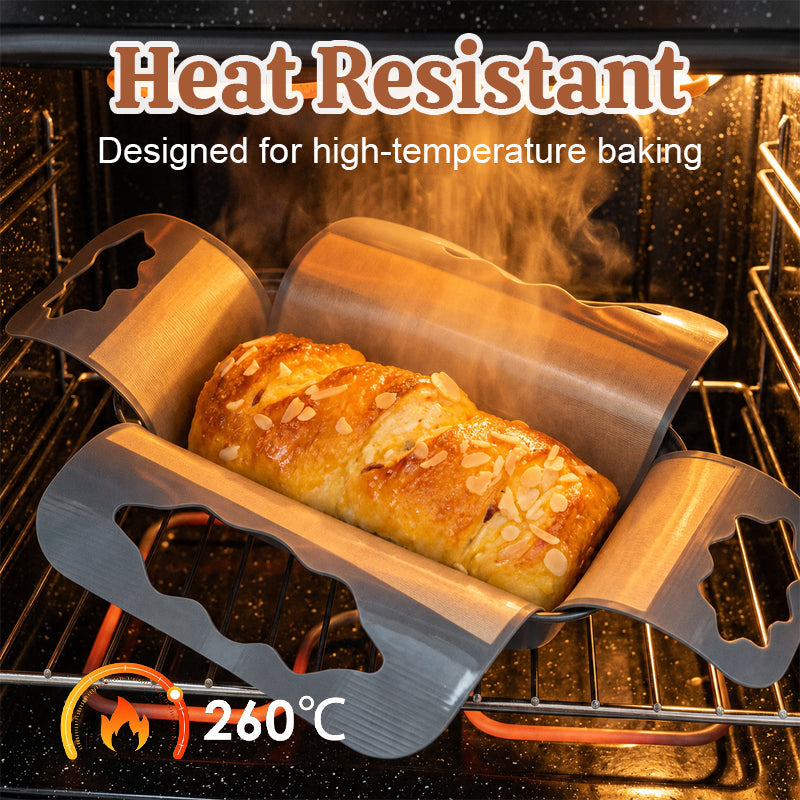 🥖♻️ Gjenbrukbar bakematte — non-stick silikonmatte, varmebestandig og enkel å rengjøre🍞