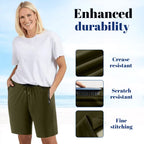 ⌛Ukens spesialtilbud🧊Holder deg kjølig hele sommeren❄️🩳Hurtigtørkende stretchshorts laget av is-silk