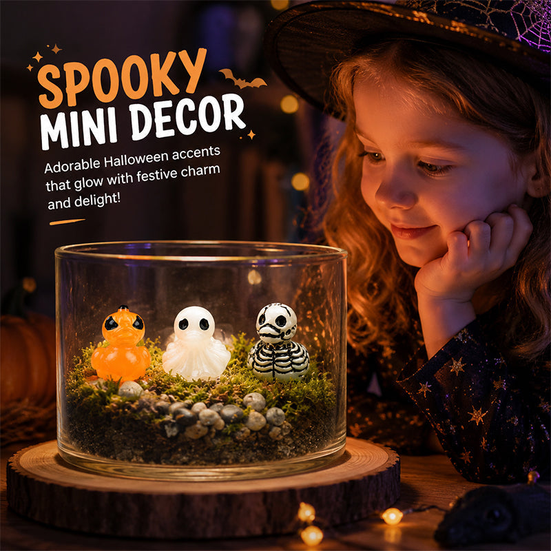 🎃🐤 Mini-ender i harpiks til Halloween – 12 skumle motiver