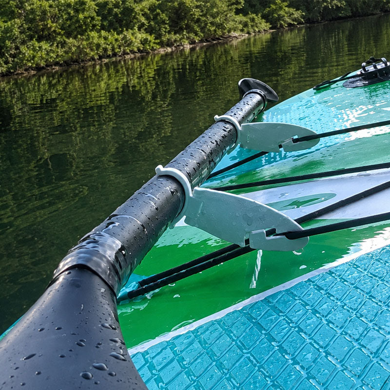 🧘‍♀️ Håndfri padleholder til SUP: Sikker festeklemme til dekkskinnen! 🚣