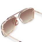 🔥HOT SALE - Retro solbriller med fargegradient og UV400-beskyttels