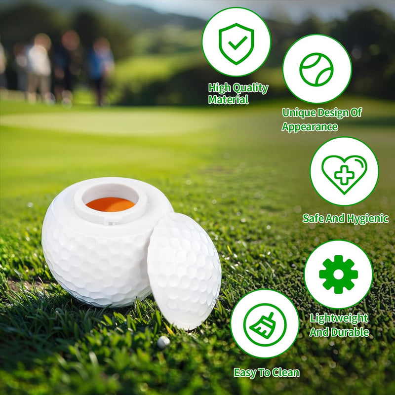 ⛳Kreativt shotglass formet som en golfball🍷Få drikken din trygt inn på stadion