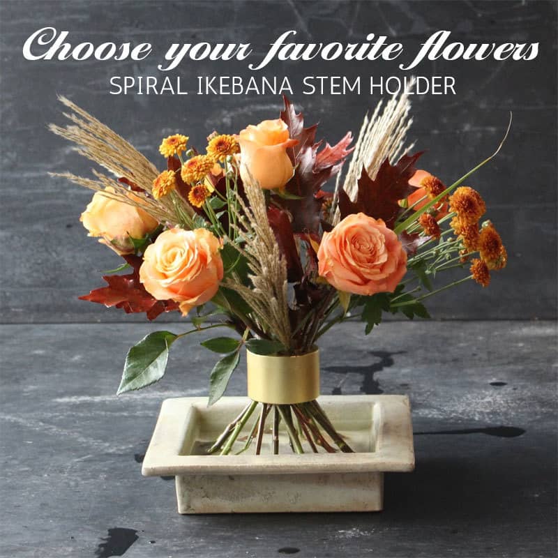 🎄Valentinsdagstilbud - 49 % RABATT🎄Spiral Ikebana-stilkholder