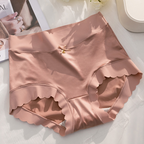 🎁Kjøp 1 Få 2 (3-pakning) Premium Satin Antibacterial Ice Silk Fuktabsorberende truse