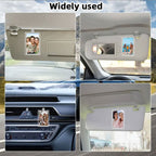 🎁Kjøp mer, spar mer📸🚗Solskjerm til bil med fotoholde