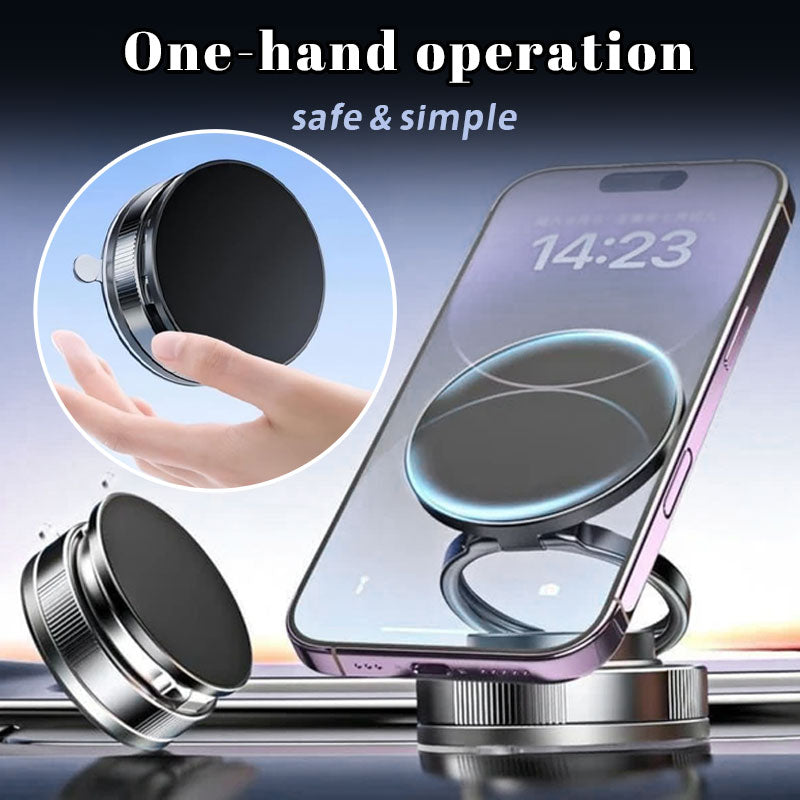 📱💫 Magnetisk mobiltelefonholder – Uanstrengt hold, justerbar visning!
