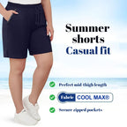 ⌛Ukens spesialtilbud🧊Holder deg kjølig hele sommeren❄️🩳Hurtigtørkende stretchshorts laget av is-silk