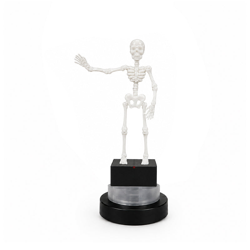 💀 Dynamisk skjelett-akvariedekorasjon til Halloween: Luftdrevet akvariedekorasjon!🐠