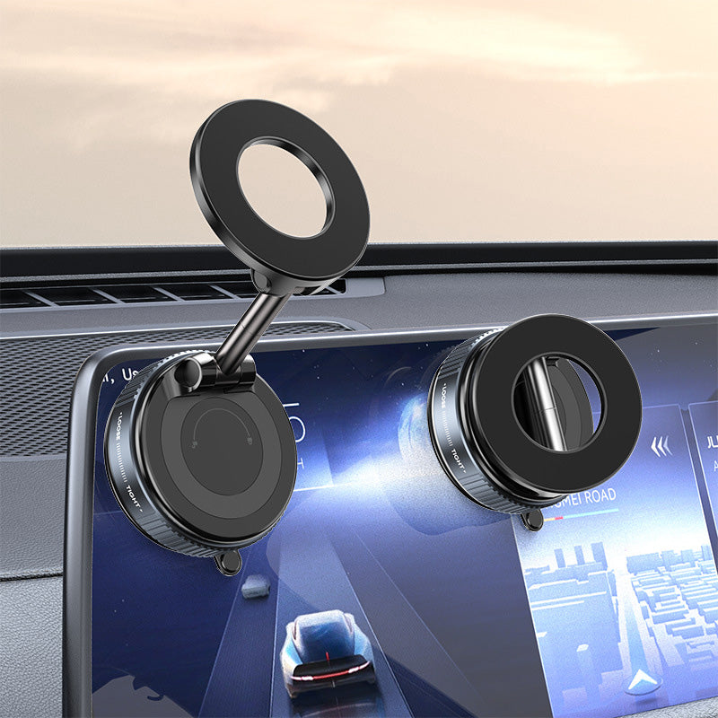 2025 Nyeste 360° justerbar, magnetisk sugekopp-telefonholder med vakuu