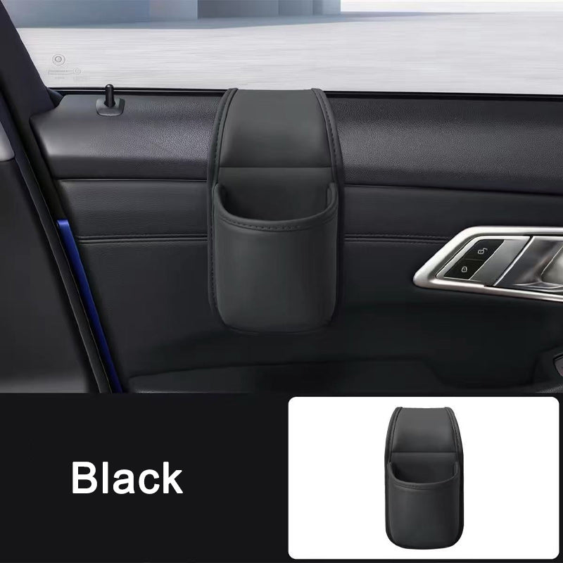 🚗 Multifunksjonell oppbevaringslomme til bildøren: Kopp- og mobilholder til bilens interiør! ✨
