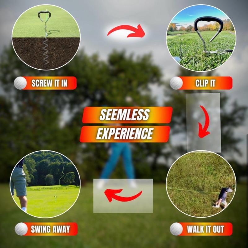 ⛳Sving som du mener det – når som helst, hvor som helst ⛳Golftreningsverktøy for drivere og jer