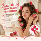 Få krøller i salongkvalitet uten noen form for varmeskade! 🍓✨💇‍♀️