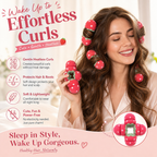 Få krøller i salongkvalitet uten noen form for varmeskade! 🍓✨💇‍♀️