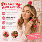 Få krøller i salongkvalitet uten noen form for varmeskade! 🍓✨💇‍♀️