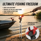 🔧 Ikke mer vingling, ikke mer glidning – stanga holder seg på plass helt til du er klar til å kjempe! 🎣💪