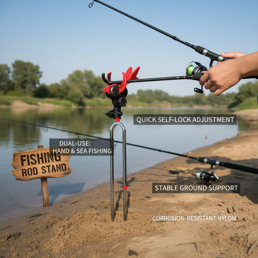 🔧 Ikke mer vingling, ikke mer glidning – stanga holder seg på plass helt til du er klar til å kjempe! 🎣💪