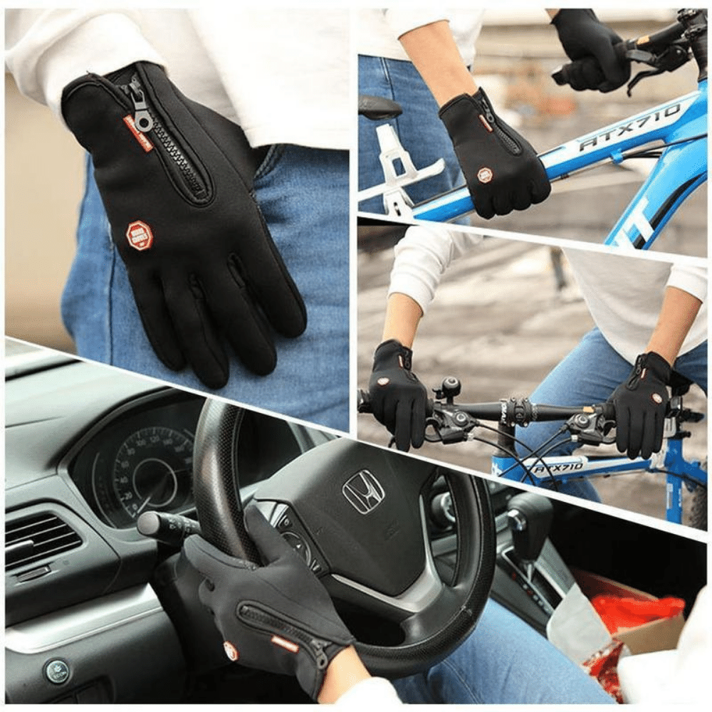 🔥Hot Sale 50 % rabatt🎉Unisex vanntette vinterhansker med berøringsskjer