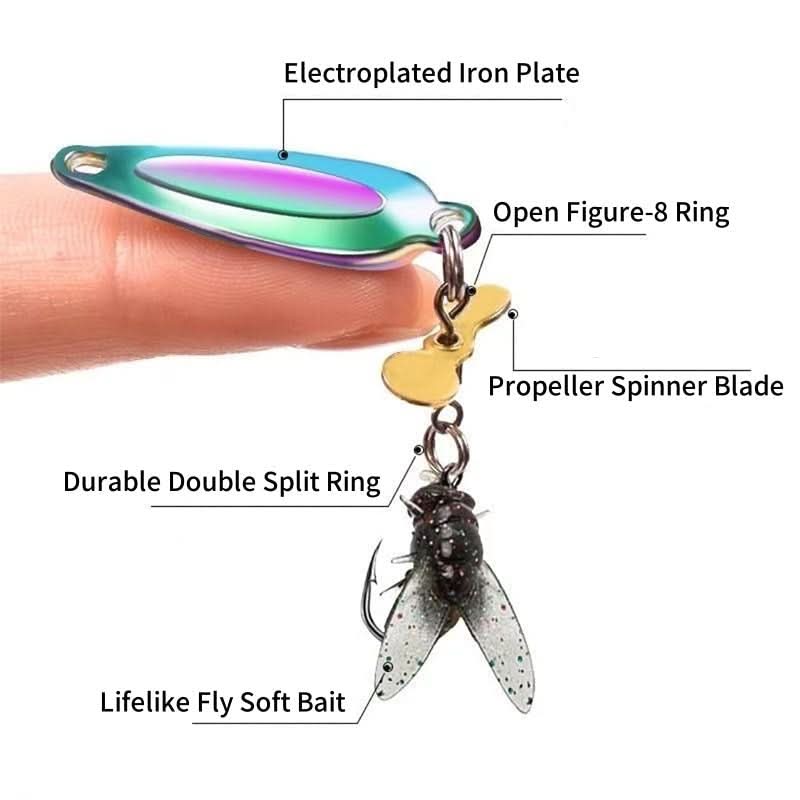 🎣🐟La deg komme hjem med en rik fangst✨🔥Metallpropell fiskeag