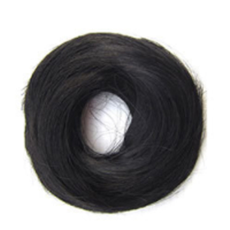 💇‍♀️ Scrunchie til uordentlig hårknute: Forlengelse til hårknuten i syntetisk hår som gir øyeblikkelig volum! ✨🌸