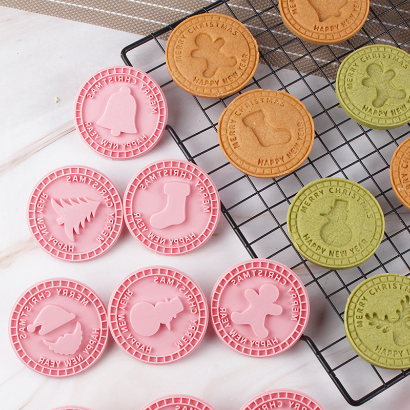 🎄🍪 3D-julekakesett — 9 festlige stempler til julebakingen